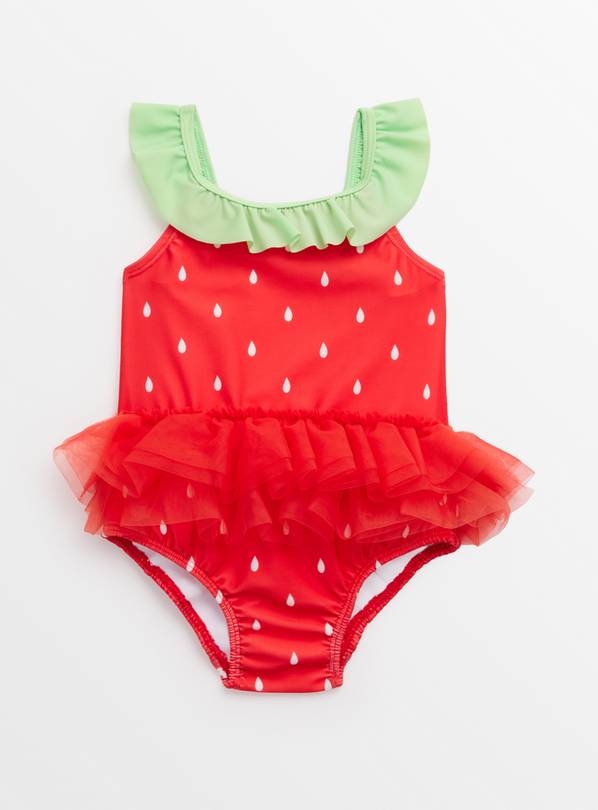 Strawberry Swimming Costume Up to 3 mths